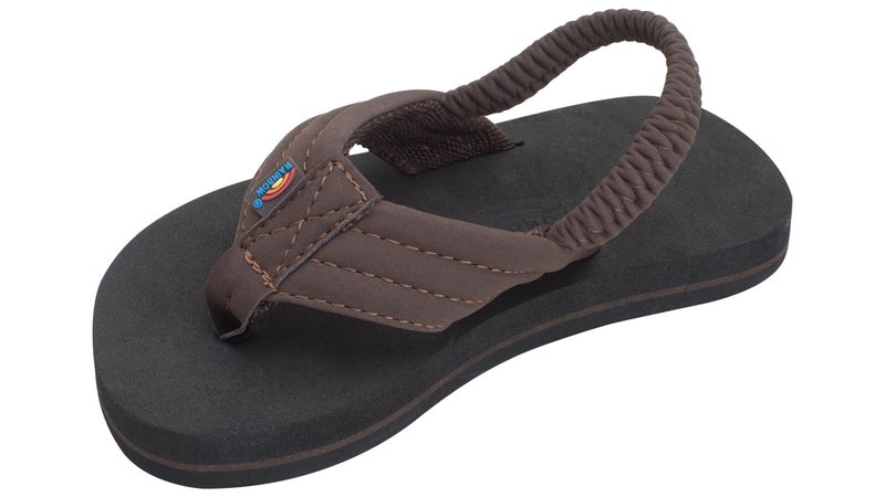 Rainbow Sandals Grombows, Brown, 9/10 Infant - Image 1